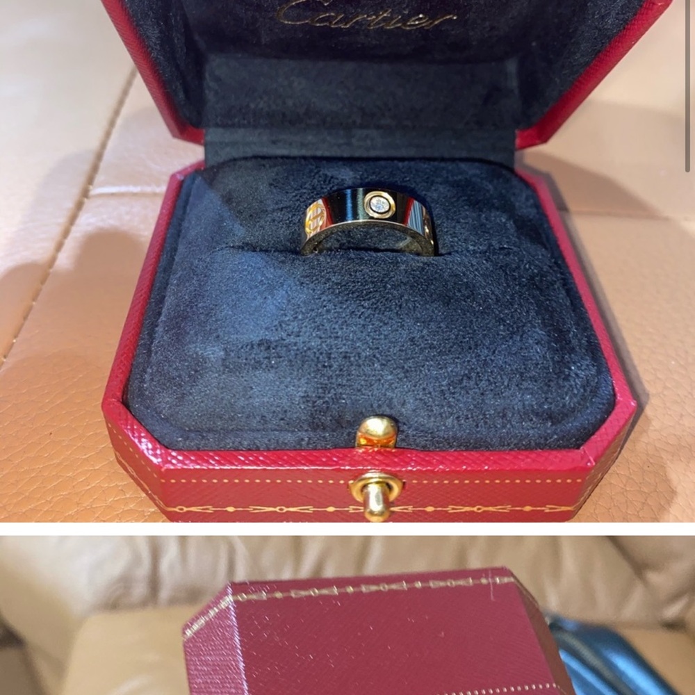 Cartier LOVE ring size 55